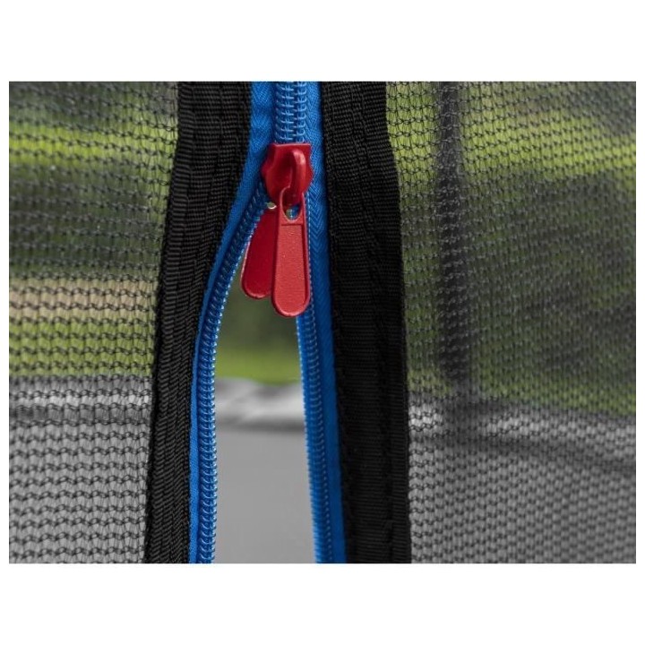 Trampoline 244 cm Noir TRIGANO Échelle, filet de protection, housse d