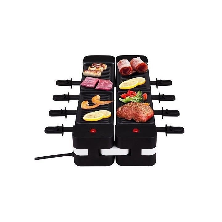 TRIOMPH ETF2114 - 2 appareils a raclettes reliables - 1200W - 8 person