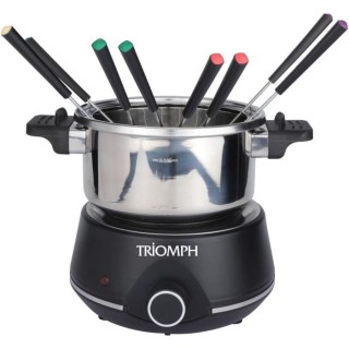 TRIOMPH ETF2189 - Fondue éléctrique 1400W - 2L - 8 personnes - Plaqu