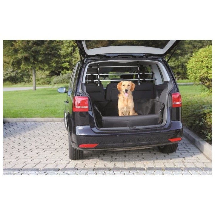 TRIXIE Tapis de coffre auto pour chiens 164 x 125 cm Noir