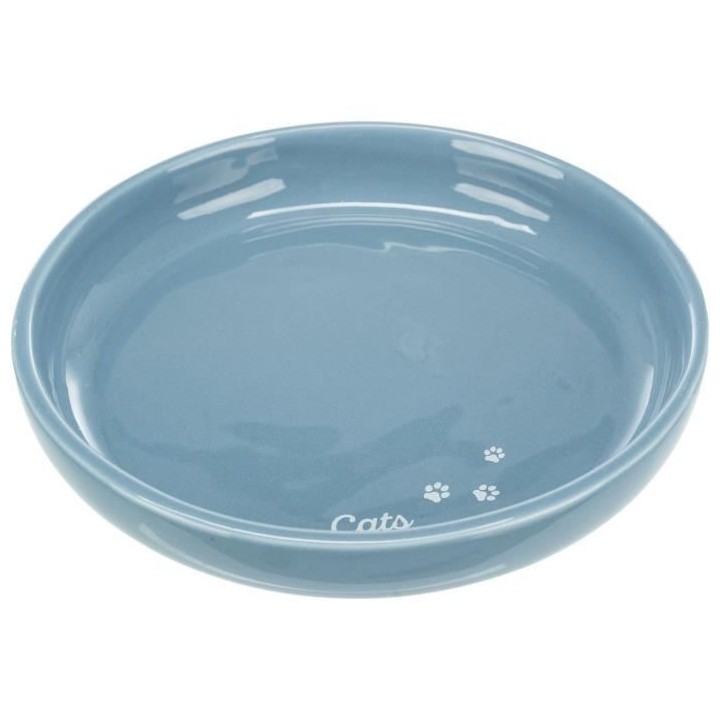 TRIXIE Gamelle plate en céramique - XXL - 0,35 l - Ø 18 cm - Pour ch