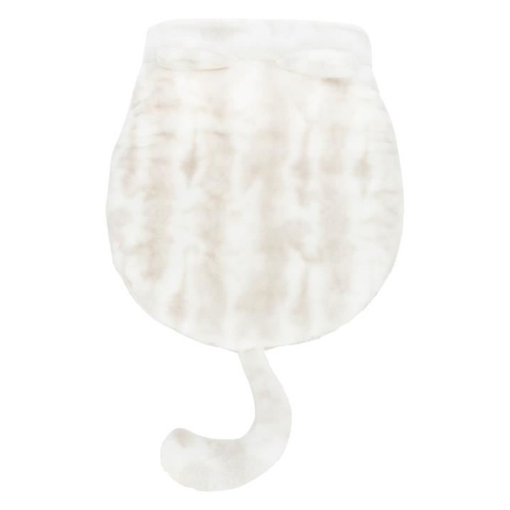 TRIXIE Abri douillet Nelli - 54 x 23 x 65 cm - Blanc et taupe - Pour c