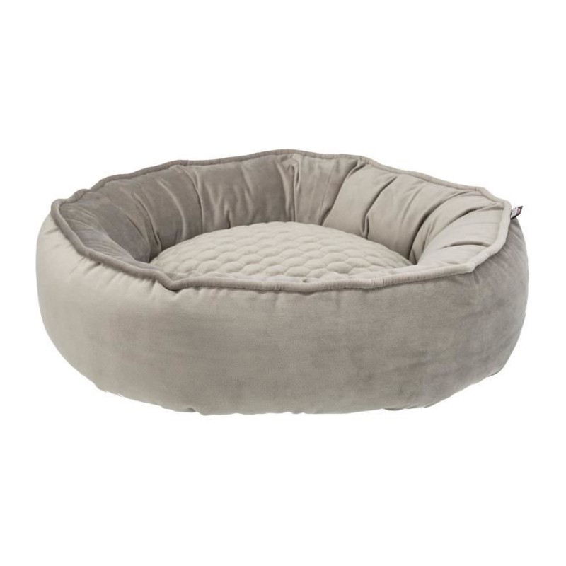 TRIXIE Lit Livia - ø 50 cm - Taupe et creme - Pour chat