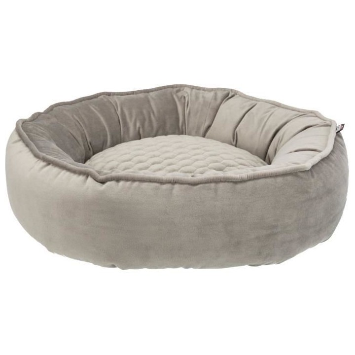 TRIXIE Lit Livia - ø 50 cm - Taupe et creme - Pour chat