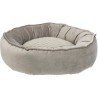 TRIXIE Lit Livia - ø 50 cm - Taupe et creme - Pour chat