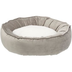 TRIXIE Lit Livia - ø 50 cm - Taupe et creme - Pour chat