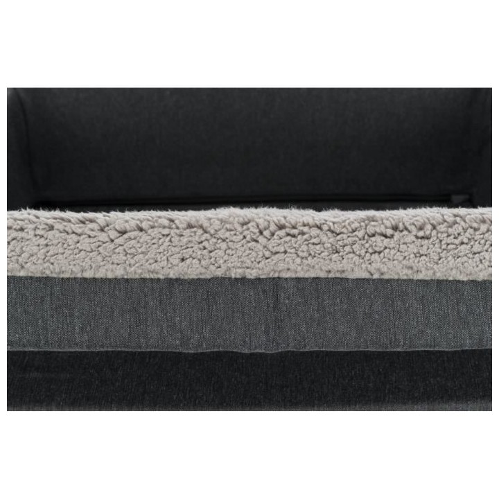 TRIXIE Lit pour animaux de compagnie Bendson Vital 100x80 cm Gris