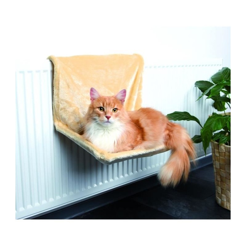 TRIXIE Hamac radiateur, peluche pour chat