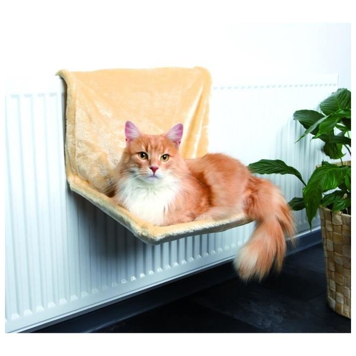 TRIXIE Hamac radiateur, peluche pour chat