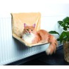 TRIXIE Hamac radiateur, peluche pour chat