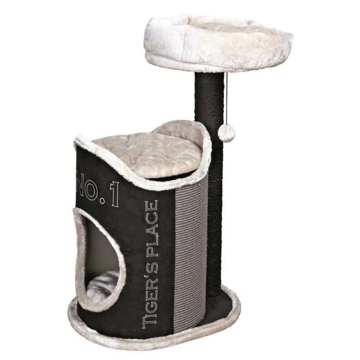 TRIXIE Arbre a chat Susana 90cm - Noir et gris clair