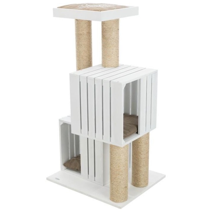 TRIXIE Griffoir pour chats BE NORDIC Skadi Blanc et sable