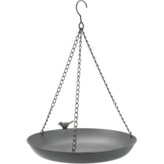 TRIXIE Baignoire a suspendre - 2200 ml et ø 30 cm - Gris - Pour oisea