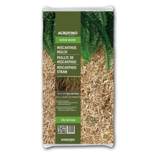 AGROFINO TAGMISC60 Paillis de Miscanthus - 10/40 60 L - Agr