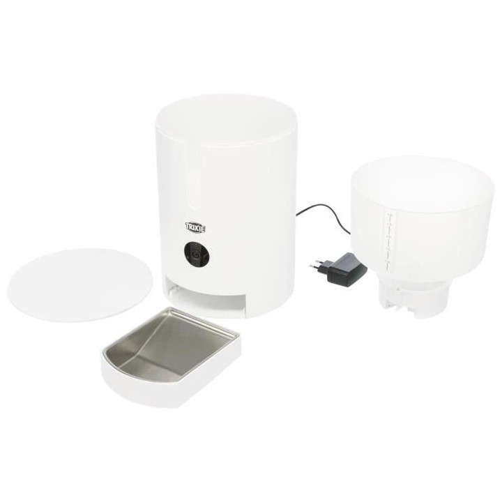 TRIXIE Distributeur automatique de nourriture intelligent TX9 Blanc