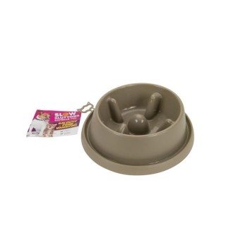 AIME Gamelle d'alimentation Lente - Anti-glutons - 20 cm / 950 ml - Po