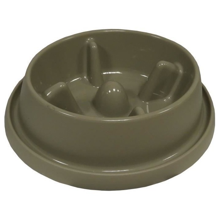 AIME Gamelle d'alimentation Lente - Anti-glutons - 20 cm / 950 ml - Po