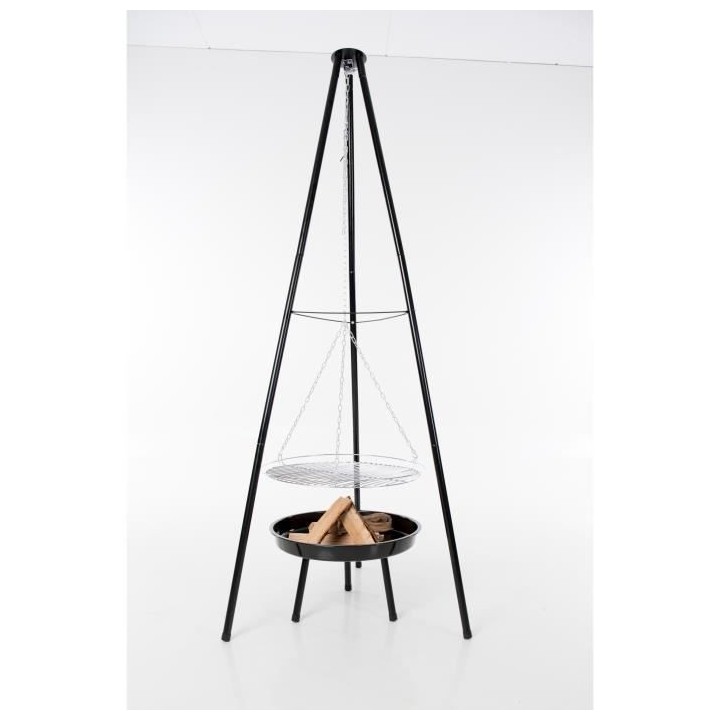 Grill Tripod avec Brasero et grille de cuisson