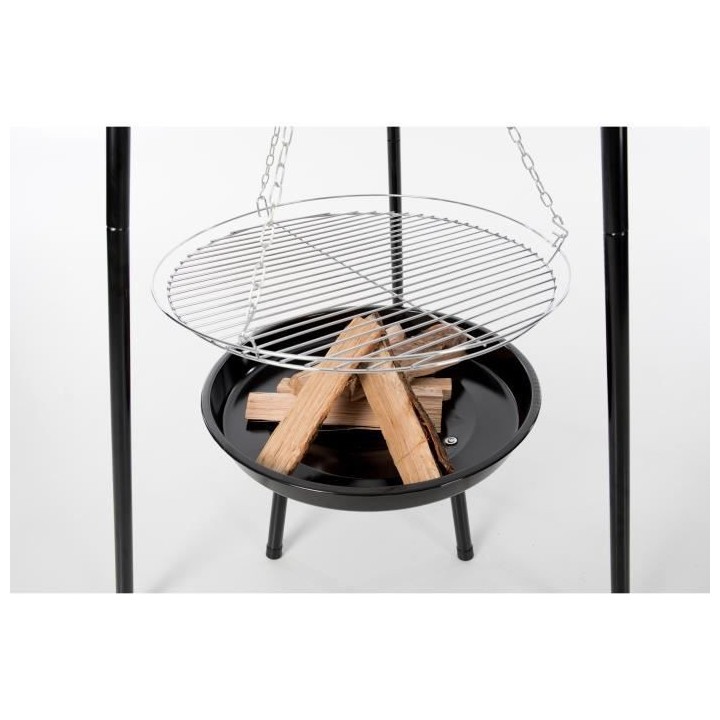 Grill Tripod avec Brasero et grille de cuisson