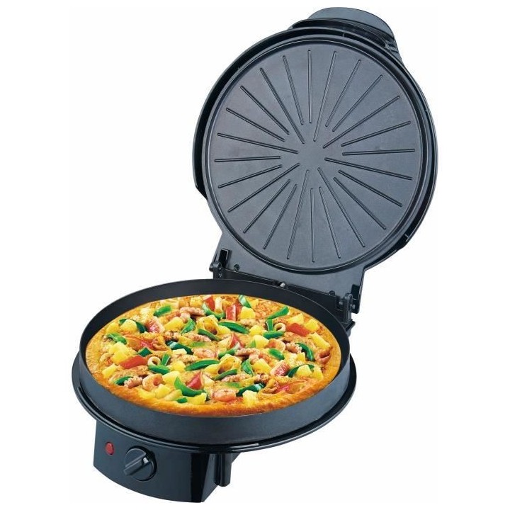 TRIOMPH ETF1599 Multicuiseur pizza tarte crepe - Noir