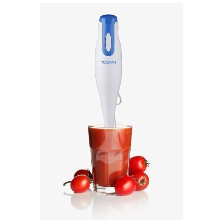 TRIOMPH ETF2124 Mixeur plongeant - Blanc et Bleu