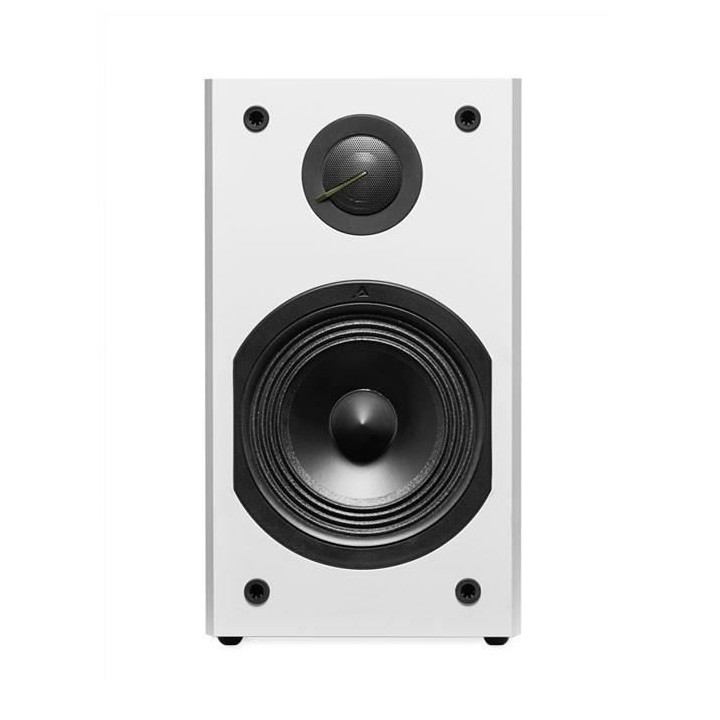 TRIANGLE Enceintes bibliotheque Plaisir Lymna blanc (LA PAIRE)