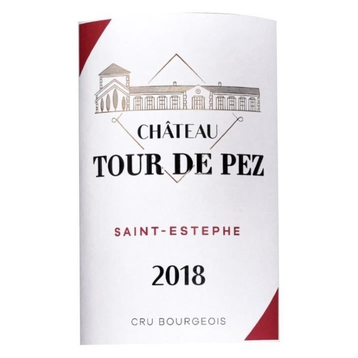 Château Tour de Pez 2018 Saint-Estephe Cru Bourgeois - Vin rouge de B