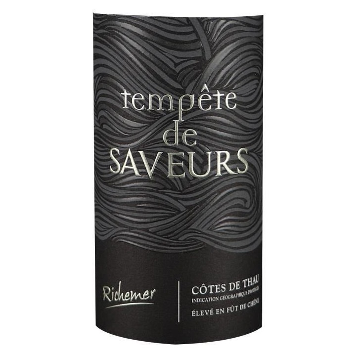 Les Caves Richemer Tempete des Saveurs 2018 Côtes de Thau - Vin rouge