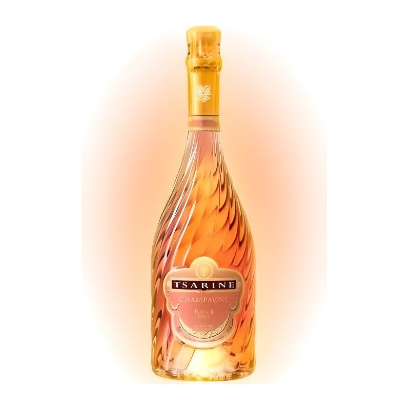 Champagne Tsarine Rosé Lux 75 cl - Bouteille illuminée