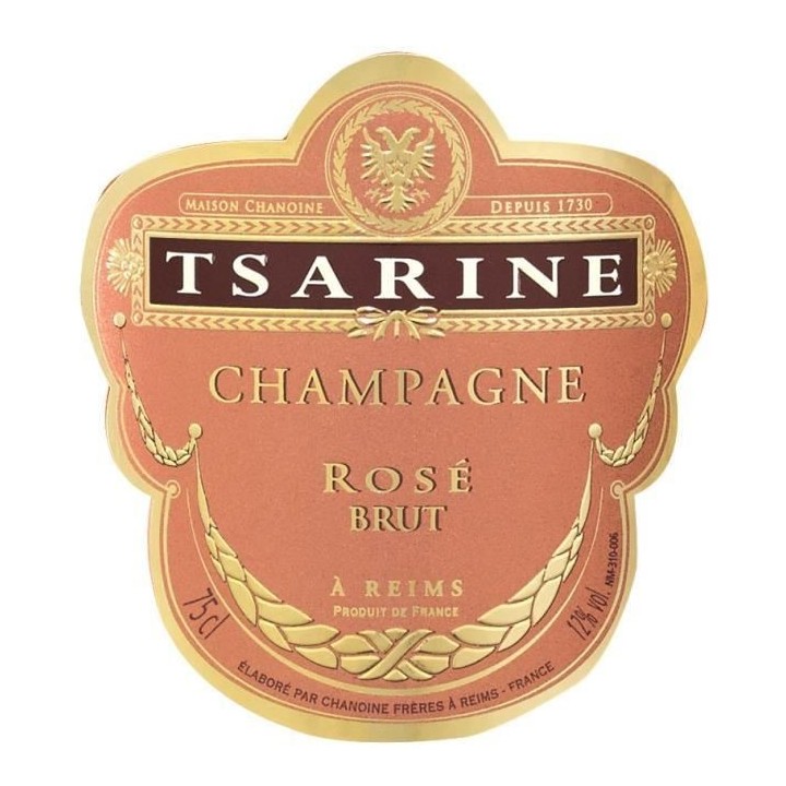 Champagne Tsarine Rosé - 75 cl
