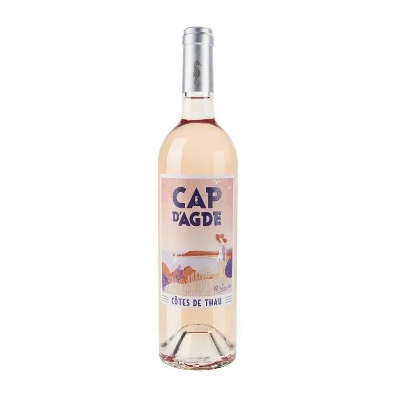 Les Caves Richemer Cap d'Agde 2021 Côtes de Thau Souvenir - Vin rosé de Languedoc