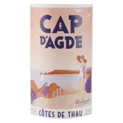 Les Caves Richemer Cap d'Agde 2021 Côtes de Thau Souvenir - Vin rosé de Languedoc