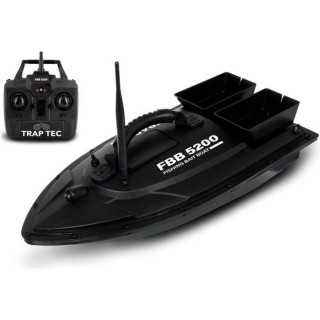 TRAPTEC Bateau Amorceur télécommandé FBB5200 - 2 réservoirs a app