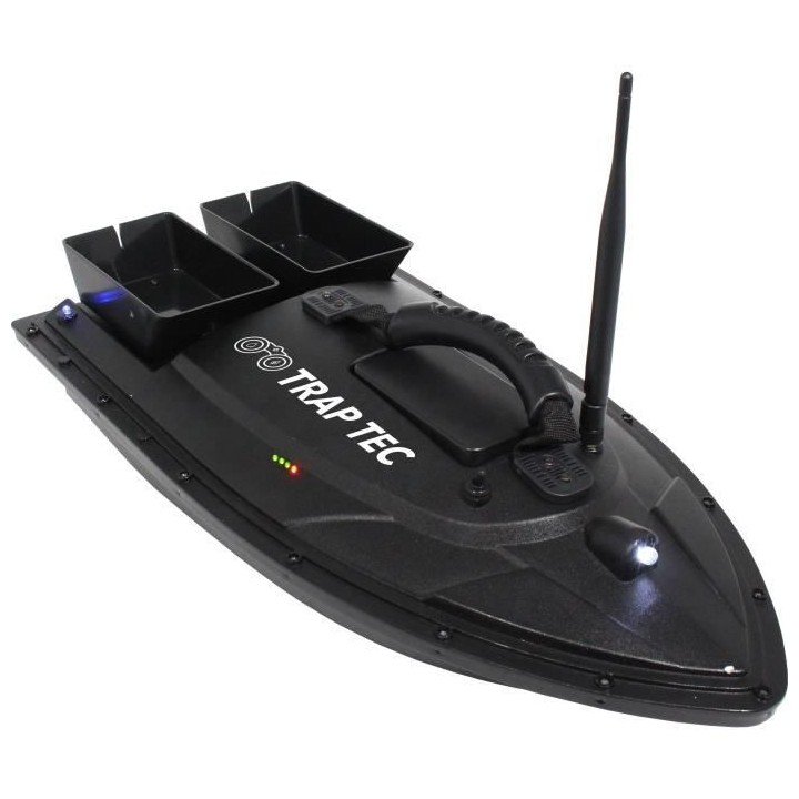 TRAPTEC Bateau Amorceur télécommandé FBB5200 - 2 réservoirs a app