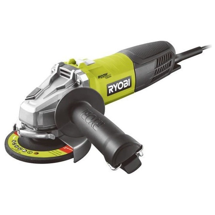 Meuleuse d'angle RYOBI 800W 125mm RAG800-125G