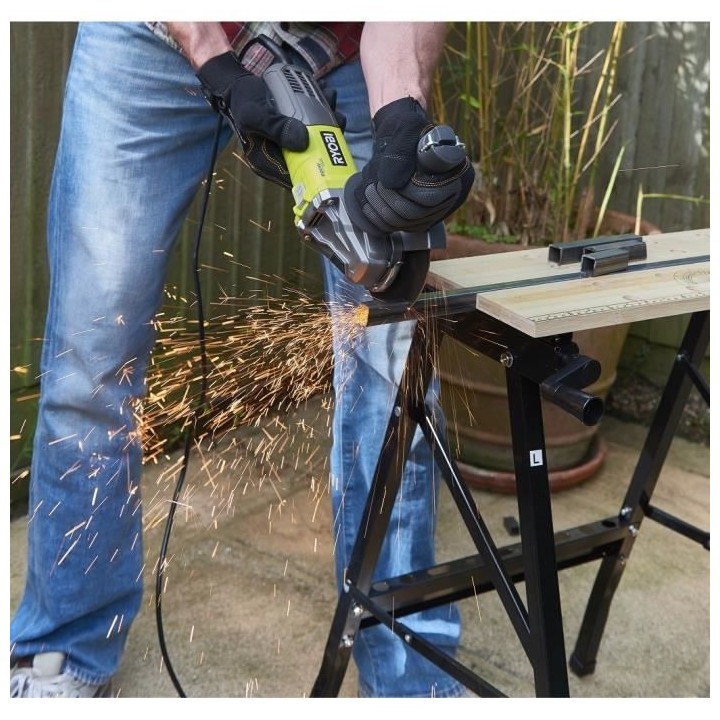 Meuleuse d'angle RYOBI 800W 125mm RAG800-125G