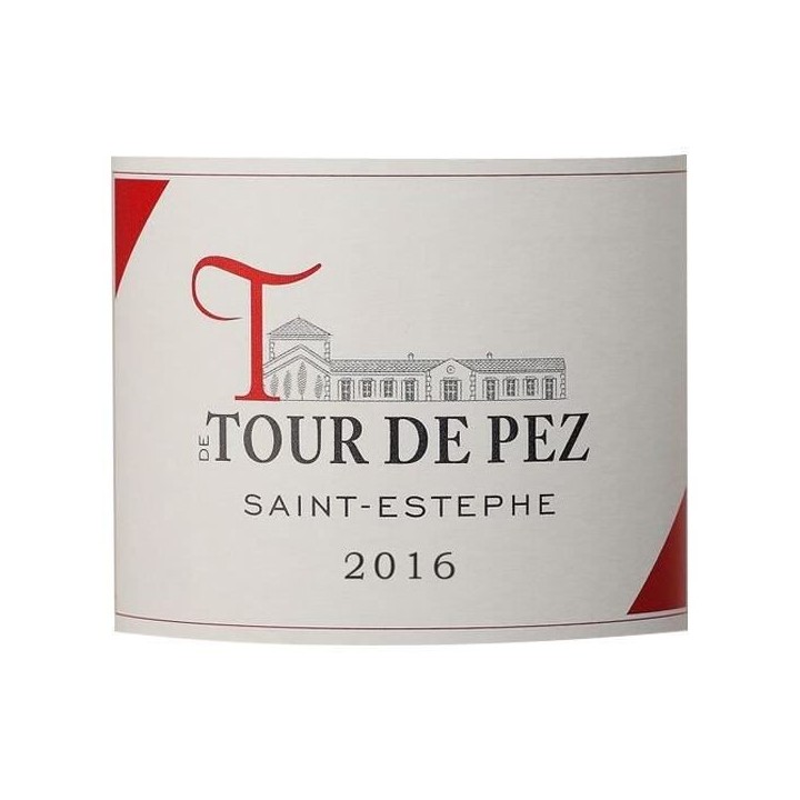 T Tour de Pez 2016 Saint-Estephe - Vin rouge de Bordeaux