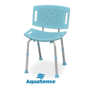 Siege de bain AIRGO NL-770-516 - Avec dossier - Ajustable en hauteur -