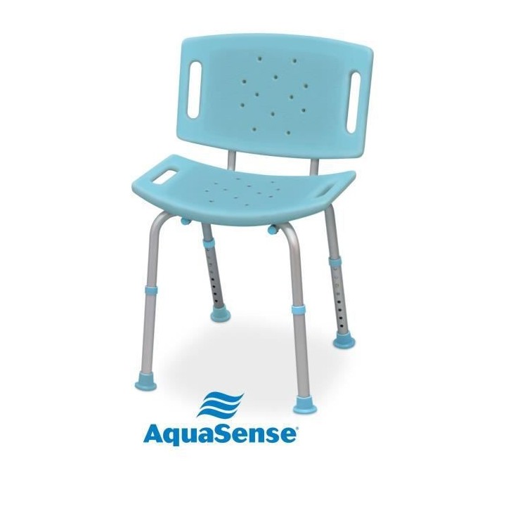 Siege de bain AIRGO NL-770-516 - Avec dossier - Ajustable en hauteur -