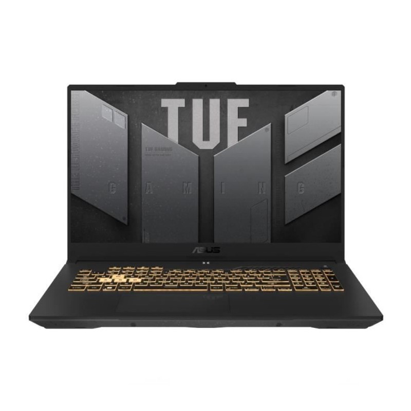 PC Portable Gamer ASUS TUF Gaming F17 | 17,3'' FHD 144Hz - RTX 3070 - Intel Core i7-12700H - RAM 16Go - 512Go SSD - Win 11 - AZE