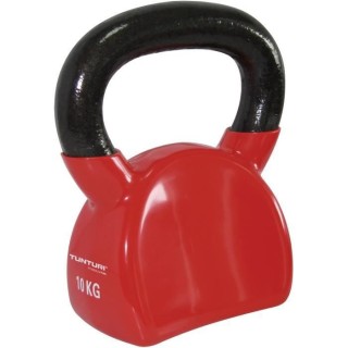 TUNTURI Kettlebell vinyle 4kg rouge