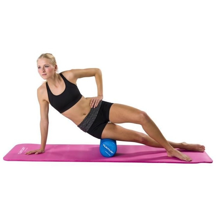 TUNTURI Rouleau de massage yoga 40cm EVA bleu