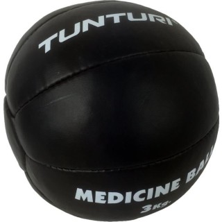 TUNTURI Balle de médecine / Ballon médicinal / Medicine ball en cuir