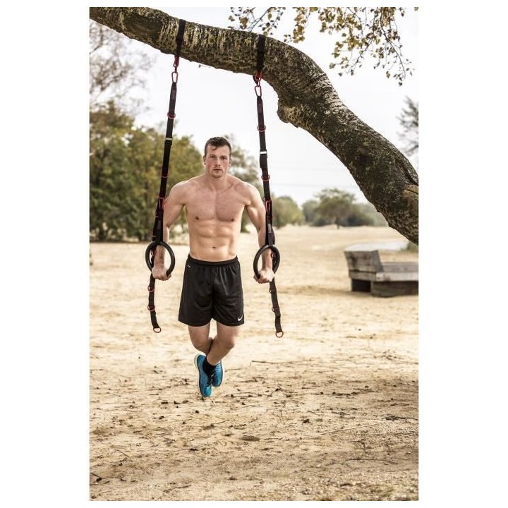 TUNTURI Kit accessoires et sangles crossfit trainer matériel musculat