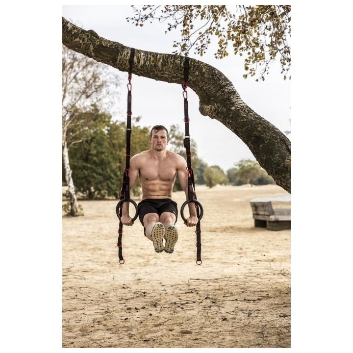 TUNTURI Kit accessoires et sangles crossfit trainer matériel musculat