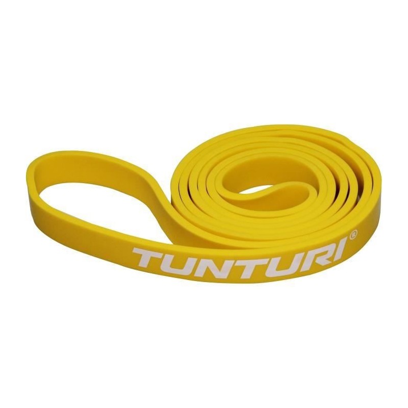 TUNTURI Bande de force powerband léger pour musculation jaune