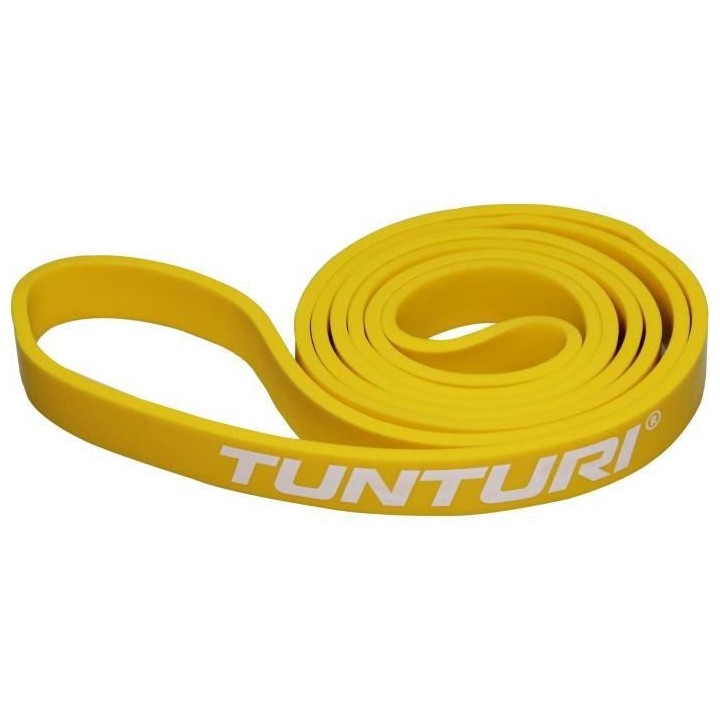 TUNTURI Bande de force powerband léger pour musculation jaune