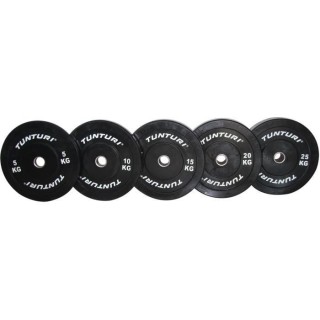 TUNTURI Disque de Musculation 10kg Noir
