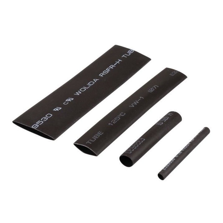 OROK Assortiment de gaines thermo rétractables - Boîte de 127 pieces