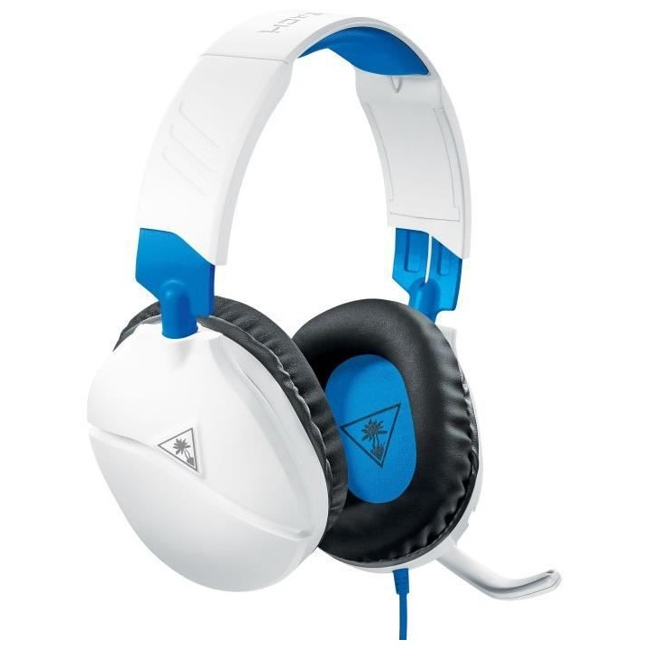 TURTLE BEACH Casque Gaming Recon 70P pour PS4/PS5 - Blanc (compatible